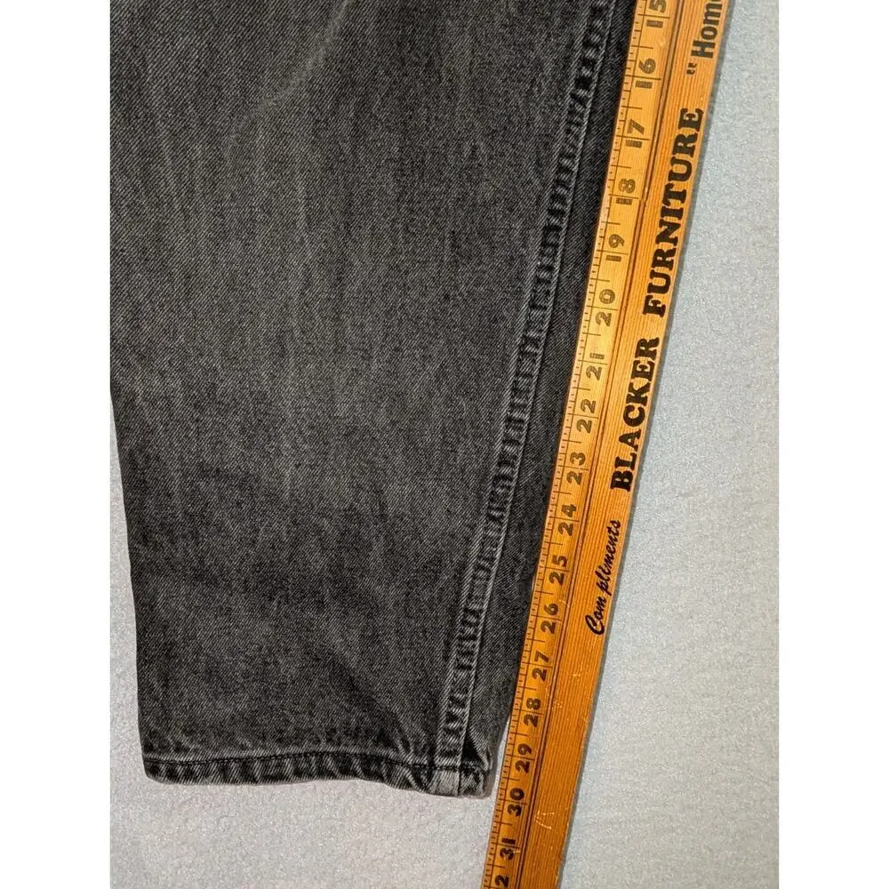 VINTAGE 90’s Levi's Orange Tab Jeans Mens 38x30 Black 40550 4155 Black Dark Wash